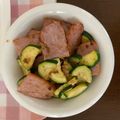 すぎすぎばぁ's cooksnap of when they made ズッキーニとベーコンのおかかマヨ炒め♪.