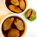 Hanaฅ•ω•ฅ's cooksnap of when they made 豚ヒレかたまり肉で照煮☆圧力鍋で柔らか♡.