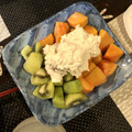 マユガリータ's cooksnap of when they made フルーツ白和え(桃 無花果 柿 など).