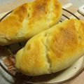 ﾛｸﾊﾗ's cooksnap of when they made 早い旨い見栄え良し？捏ねないミニバゲット.