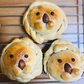 hirose3939's cooksnap of when they made 冷凍ハンバーグでライオンパン.