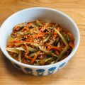 クックSEVQTR☆'s cooksnap of when they made レンジで簡単！ルクエdeきんぴらごぼう.
