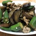 una©️'s cooksnap of when they made 夏野菜！茄子とオクラの豚肉麻婆炒め.
