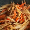 かずぷぅ's cooksnap of when they made フライパンできんぴらごぼう.