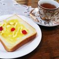 クックHG9V8Y☆'s cooksnap of when they made ♡はちみつチーズトースト♡.