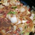 ポポポポポフィ〜♡'s cooksnap of when they made 簡単手間なし☆白菜と豚バラ肉のおかか炒め.