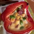 のりこったん's cooksnap of when they made パプリカオムレツ.