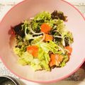 〜みみ〜's cooksnap of when they made スモークサーモンとレタスのサラダ.