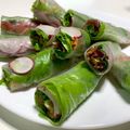 ◎りえぽん◎'s cooksnap of when they made モッチモチ♪前菜生春巻き～簡単巻き方.