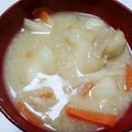 ★海まま★'s cooksnap of when they made 味噌汁や鍋にも☆簡単超超もちもちすいとん.