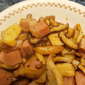 ＭＩＬＵ's cooksnap of when they made 厚切りハムときのこ炒め.