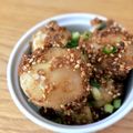 hiroerico's cooksnap of when they made 里芋のネギ味噌あえ♪.