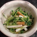 ぼのつま's cooksnap of when they made 豆苗（とうみょう）と竹輪の炒め物.