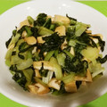 nana_tenjo's cooksnap of when they made ターサイと薄揚げの…炒め煮.