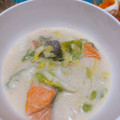 MAO_SUN's cooksnap of when they made ☆白菜と塩鮭とエリンギのクリーム煮☆.