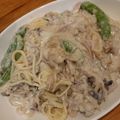 食いしん坊山ガール's cooksnap of when they made あるものだけでお手軽クリームパスタ.