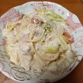 りーりー❇'s cooksnap of when they made 10分で❀ツナクリームパスタ❀.