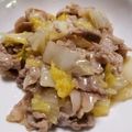 ♡ＲMY♡mom's cooksnap of when they made 簡単！豚バラ白菜の鶏ガラ醤油餡掛け.
