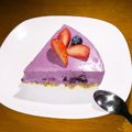 クックAEZ1MN☆'s cooksnap of when they made ブルーベリーとヨーグルトのムースケーキ.