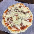 みちばん♡'s cooksnap of when they made じゃがいも生地のピザ.