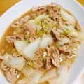 ☆hiroppy☆'s cooksnap of when they made 豚バラと白菜の中華煮物.