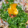 夏みかん1213's cooksnap of when they made 春菊農家の簡単ホットプレートビビンバ.