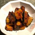 栗丸うさぎ's cooksnap of when they made しっとり美味しい☆カボチャの甘辛焼き.