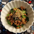 ☆hikonyan☆'s cooksnap of when they made 小松菜☆納豆和え.