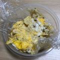 ののやま午前5時's cooksnap of when they made レンジで１分★レンジオムレツ.