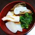 ひなたのねこやなぎ's cooksnap of when they made 旬野菜！白菜と大根とちくわの煮付け.