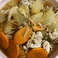 ☆ゆなふみ☆'s cooksnap of when they made 冬瓜と豚バラ肉の煮物.