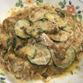 akkunpapa's cooksnap of when they made さば缶とズッキーニのマヨネーズ炒め.