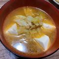 yucchy○'s cooksnap of when they made 鶏肉とキャベツと豆腐の３点味噌鍋.