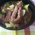 snoopy7719's cooksnap of when they made 牛肉とエリンギとチンゲン菜の中華炒め煮♪.