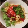 inLondon's cooksnap of when they made シェフ直伝！ロブスターエビのスパゲティー.