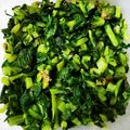 クックY08S17☆'s cooksnap of when they made ＊かぶ(大根)の葉でごはんの友＊.