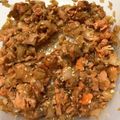 ゆめかグランマ's cooksnap of when they made レンジで簡単！！大人鮭ふりかけ！.
