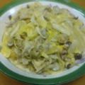 ちあり〜's cooksnap of when they made 超簡単！牛乳で絶品クリームパスタ♪.