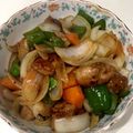 主婦初心者とん's cooksnap of when they made 冷凍 豚コマ肉で揚げずに酢豚.