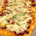 tokobun's cooksnap of when they made 【ＨＢ使用】もちふわピザ生地.