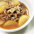 そらてんママ's cooksnap of when they made 圧力鍋使用　大根とこま切れ肉の絶品煮物.