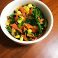 ちゃちゃふく's cooksnap of when they made 塩麹のカラフルナムル.