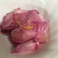 satoyuharu's cooksnap of when they made 紫大根の甘酢漬け.