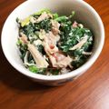 ちゃちゃふく's cooksnap of when they made ほうれん草とかにかまのツナマヨサラダ♪.