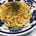 ☆さぶ☆☆'s cooksnap of when they made ちくわ＆ねぎの焼きうどん♪.