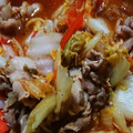 柚ゆずyuzu's cooksnap of when they made うちの白菜たっぷり豚キムチ.