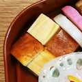 シナモシナモ's cooksnap of when they made 簡単お節！巻かない伊達巻☆市松模様.