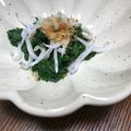 ☆さぶ☆☆'s cooksnap of when they made シラスとモロヘイヤの味ぽんあえ.