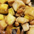 nozomi1121's cooksnap of when they made さつまいもと高野豆腐の甘辛炒め.