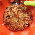 yumtas♥'s cooksnap of when they made 冷凍ごはん活用♡卵なし簡単子供チャーハン.